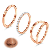 BodyBonita 3pcs Nose Rings Hoops