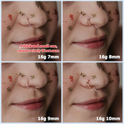 BodyBonita 3pcs Nose Rings Hoops